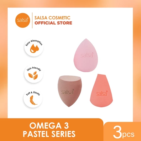 Salsa omega 3 beauty blender pastel series