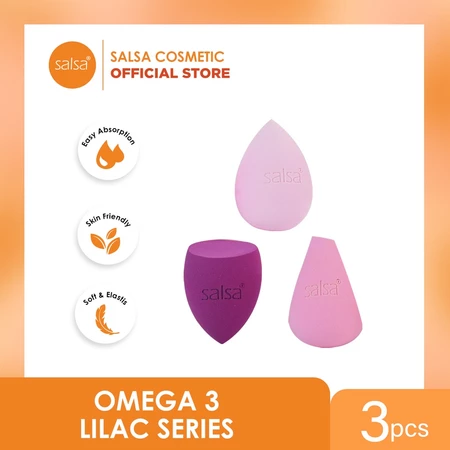 Salsa omega 3 beauty blender lilac series