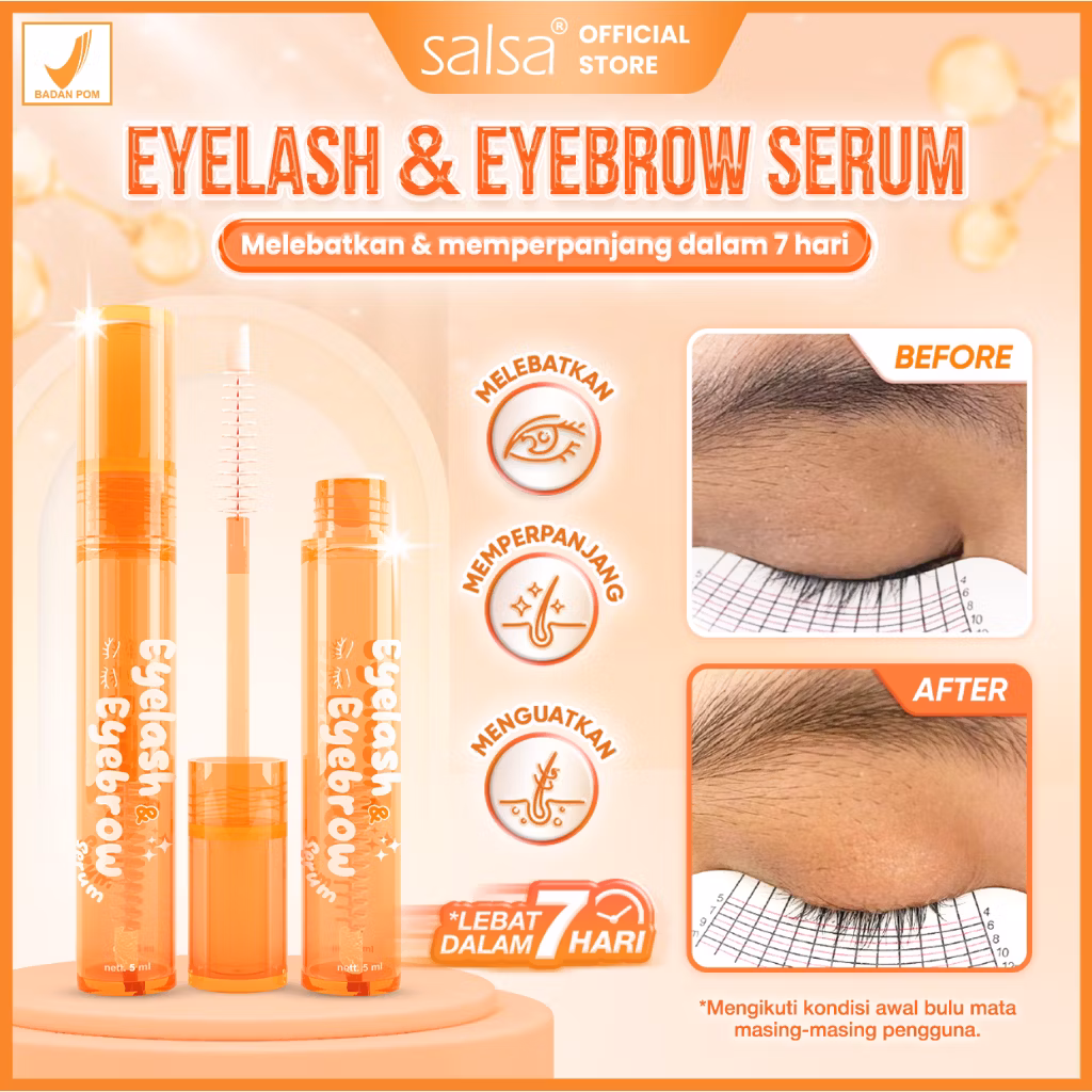 Salsa eyelash &eyebrow serum