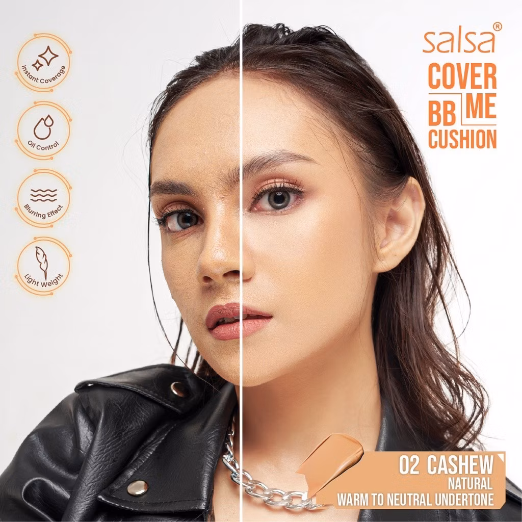 Salsa Cover Me BB Cushion Cashew(2)
