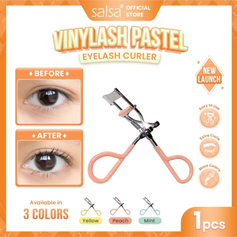 Salsa Vinylash Pastel Eyelash Curler Peach