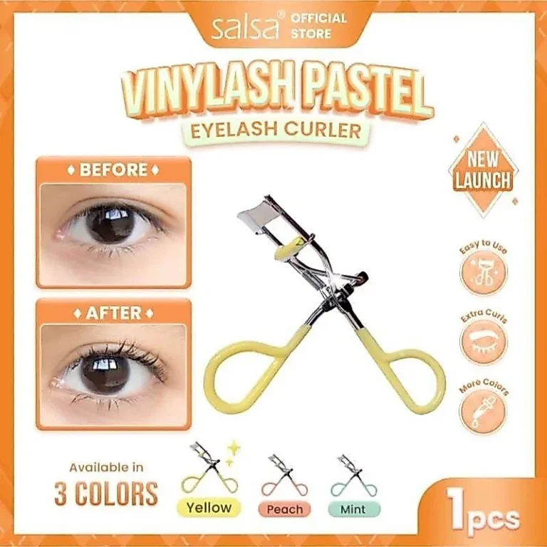 Salsa Vinylash Pastel Eyelash Curler Kuning