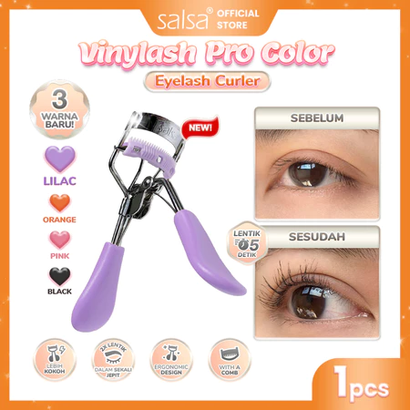 Salsa Vinylash Color Eyelash Curler Lilac