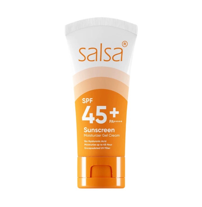 Salsa Sunscreen Moisturizer Gel Cream SPF 45 30gr