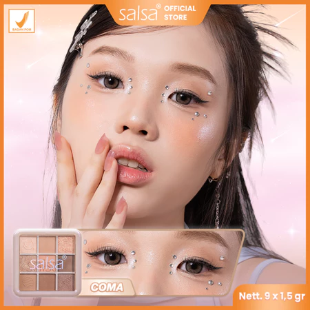 Salsa Eyeshadow Palette 9 shades COMA