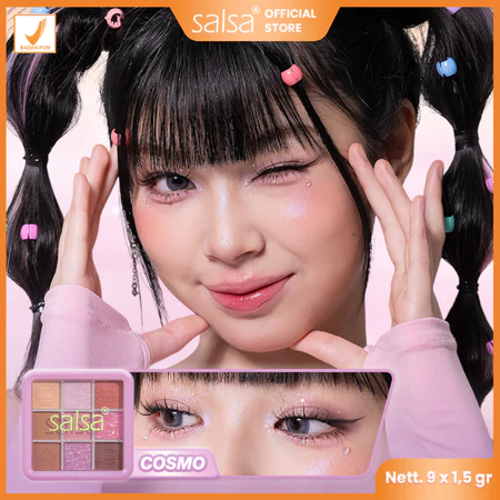 Salsa Eyeshadow Palette 9 shades COSMO
