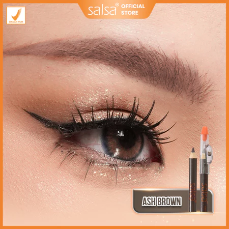 Salsa Single Eyebrow Pencil Ash Brown