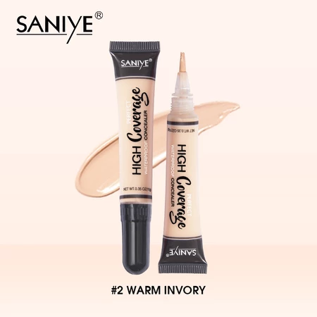 SANIYE High Coverage Liquid Concealer With Brush R1072 #2