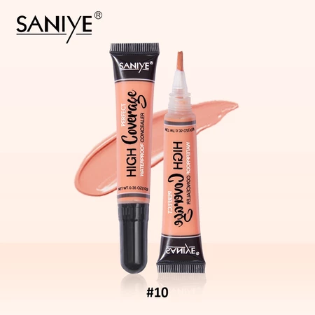 SANIYE High Coverage Liquid Concealer With Brush R1072 #10