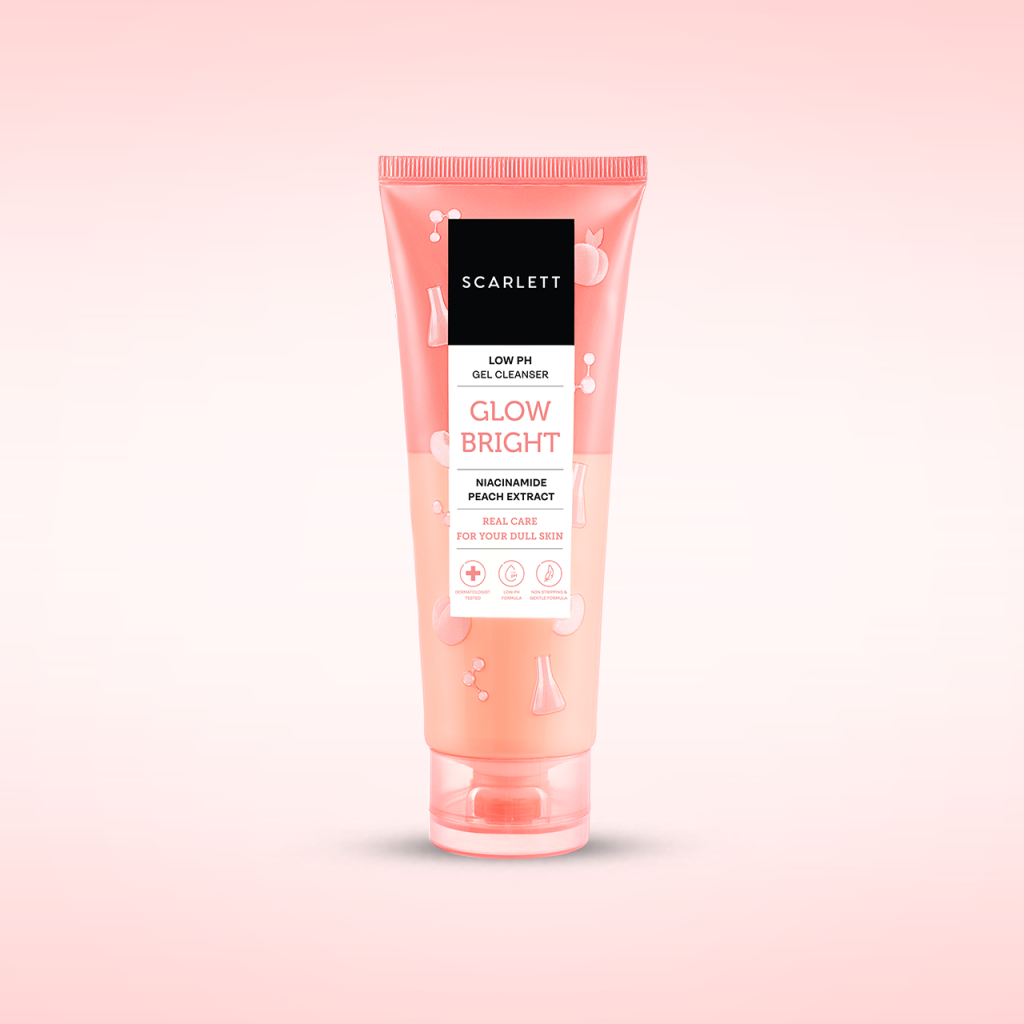 Scarlet Low pH Cleanser Glow Bright 100ml