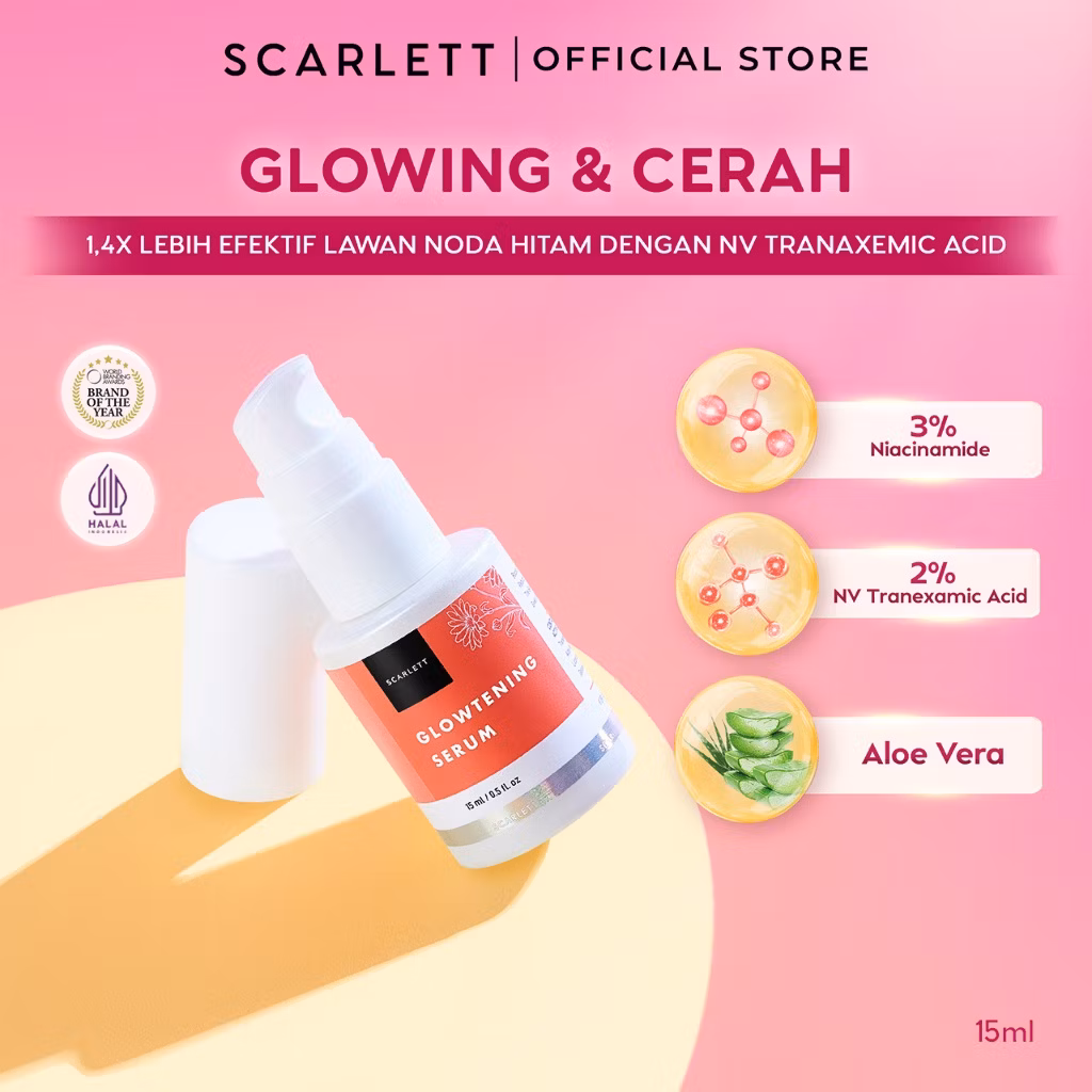 Scarlett Glowtening Serum
