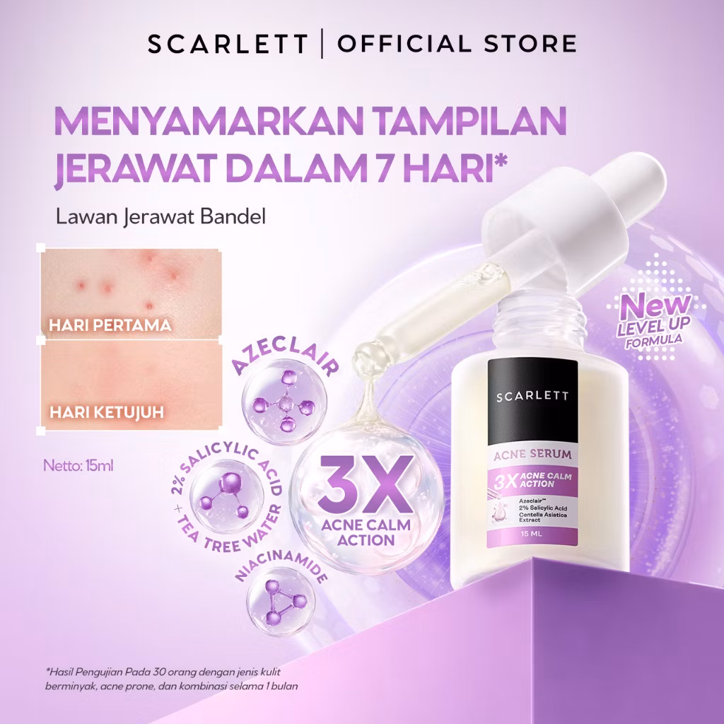 Scarlett Whitening Acne Serum