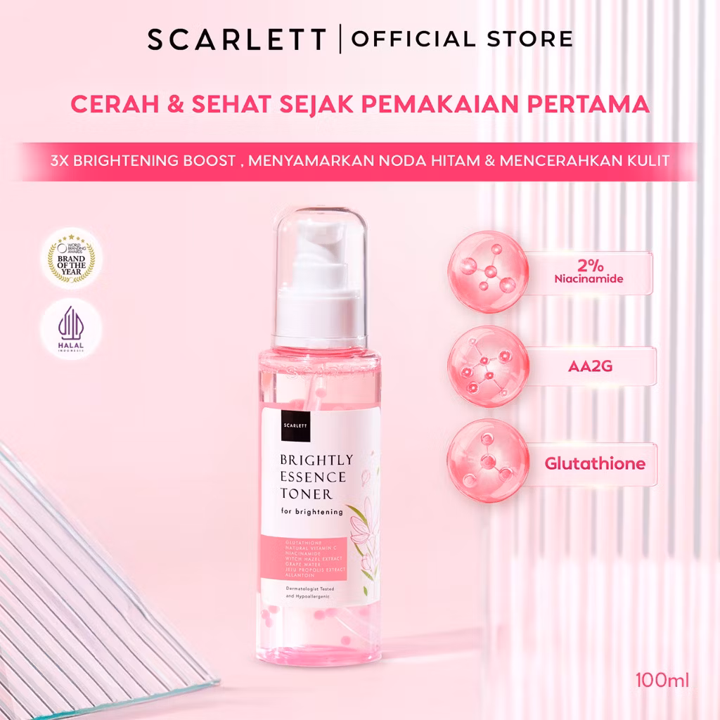 Scarlett Whitening Brightly Essence Toner