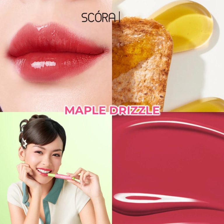 Scora Bloop Pop Gloss Balm 01 Maple Drizzle