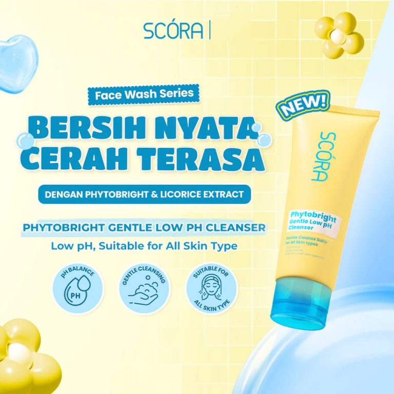 Scora Phytobright Gentle Low pH Cleanser 100g