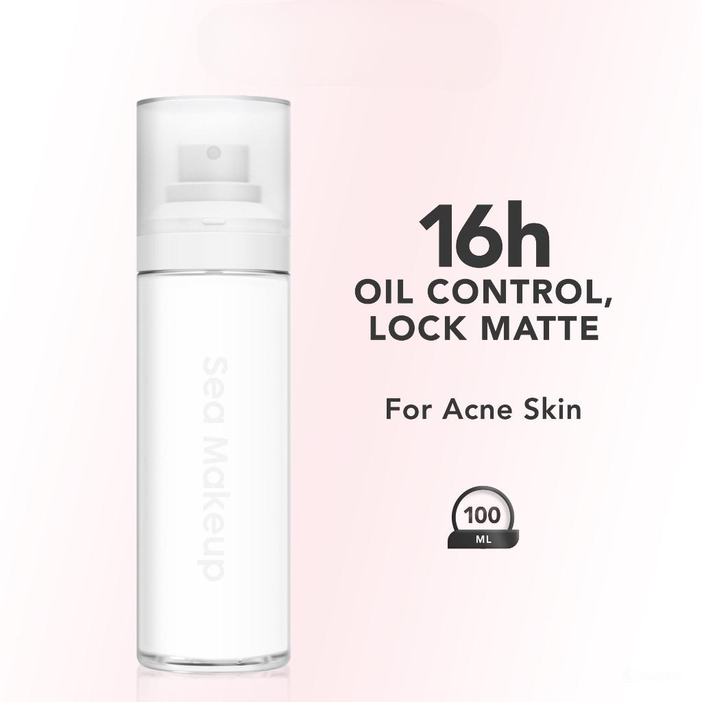 Sea Makeup lock it matte acne setting spray