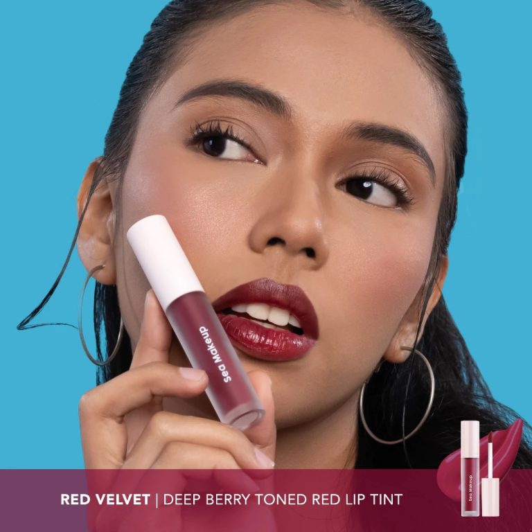 Sea Makeup Hydrating Glossy Jelly tint red velvet
