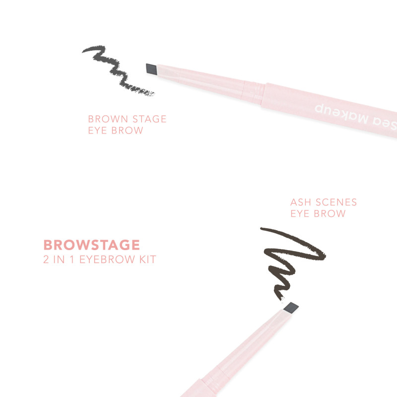 Sea Make Up Browstage Micro Pencil Ash Scenes