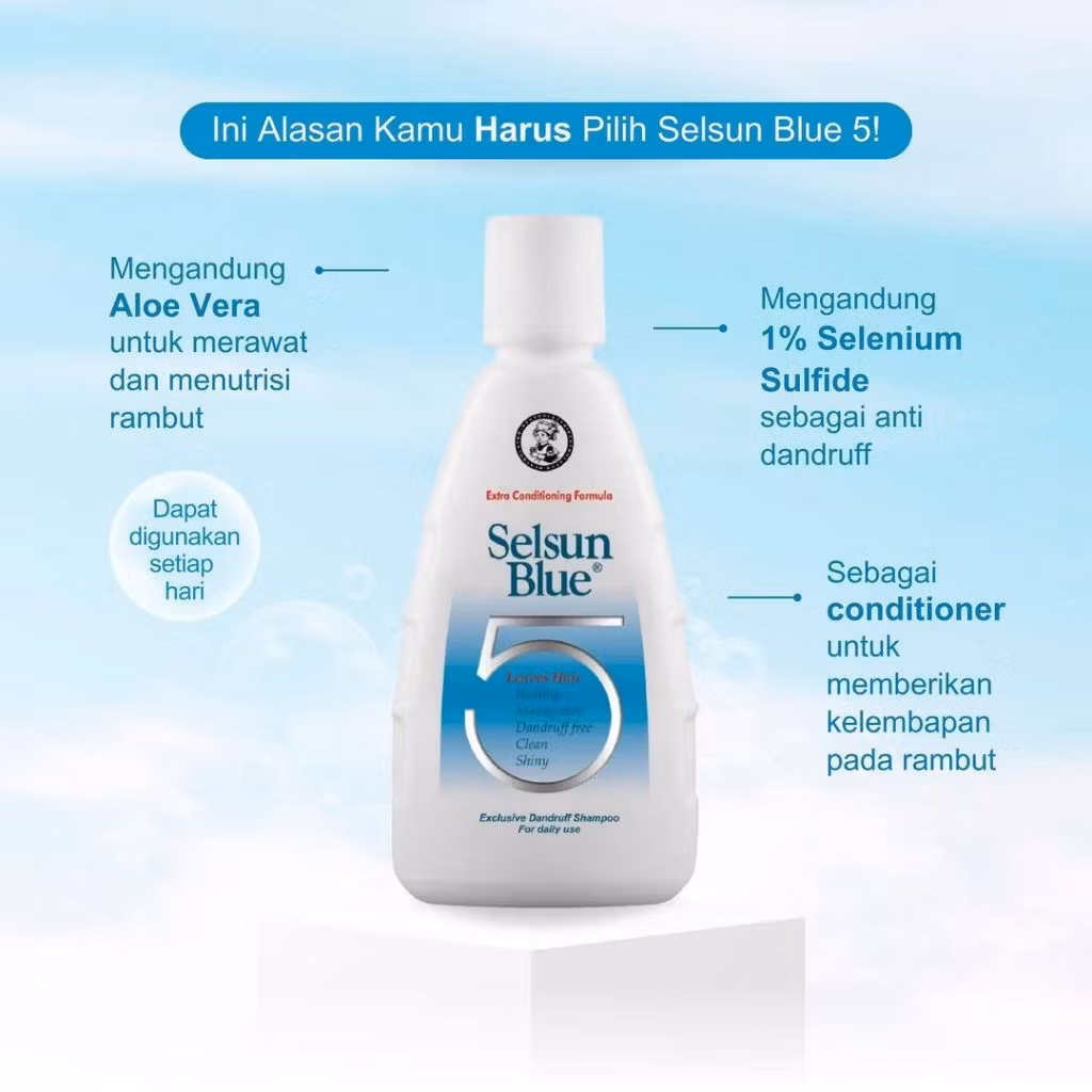 Selsun Shampoo Blue Five 200ml