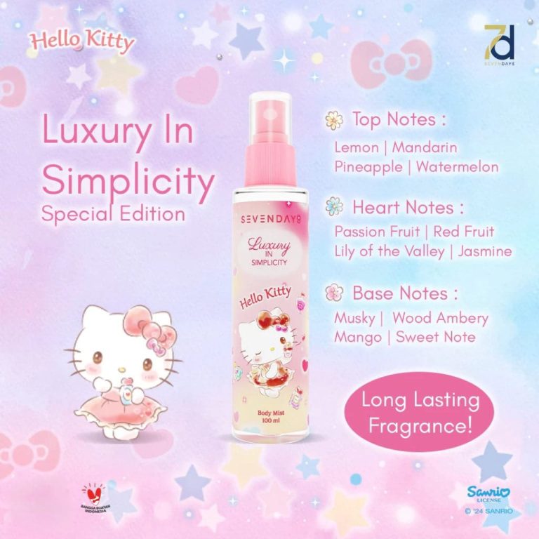 Sevendays Body Mist Hello Kity 100ml