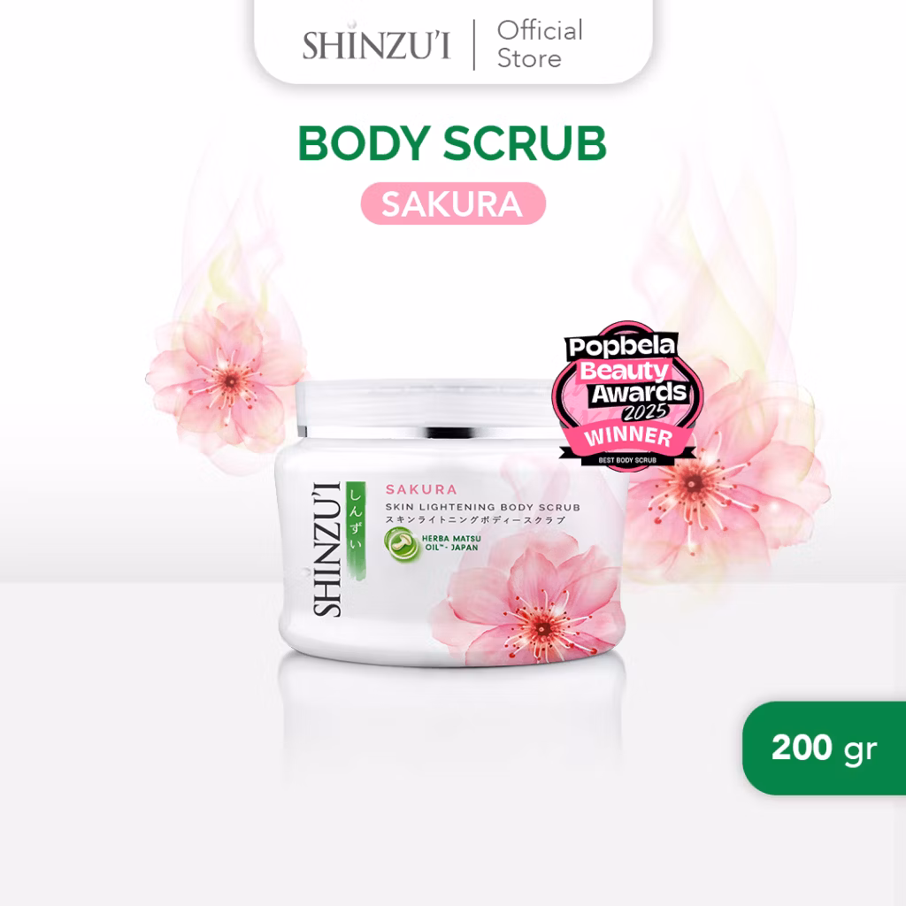 Shinzui Body Scrub 200g Sakura