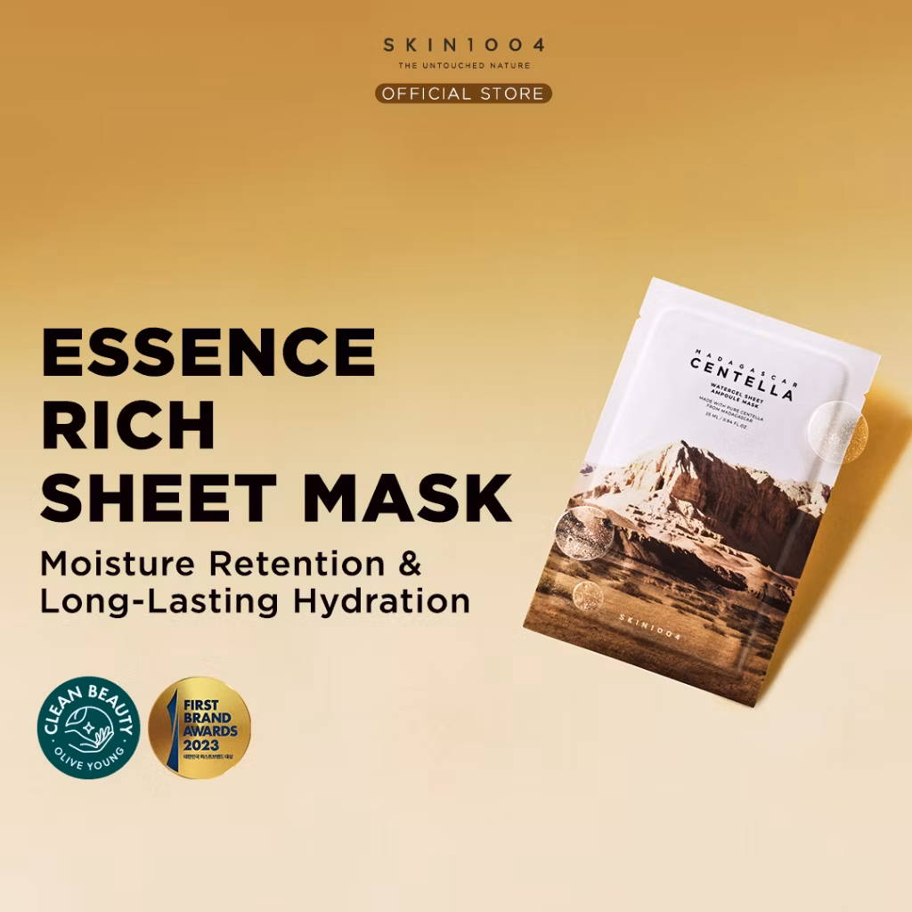 SKIN1004 Madagascar Centella Watergel Sheet Ampoule Mask (1ea)