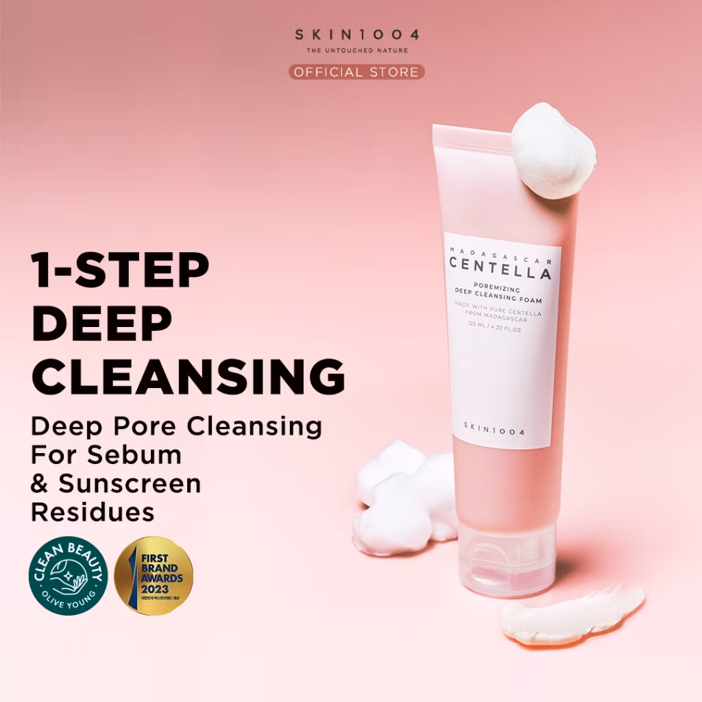 SKIN1004 Madagascar Centella Poremizing Deep Cleansing Foam 125ml