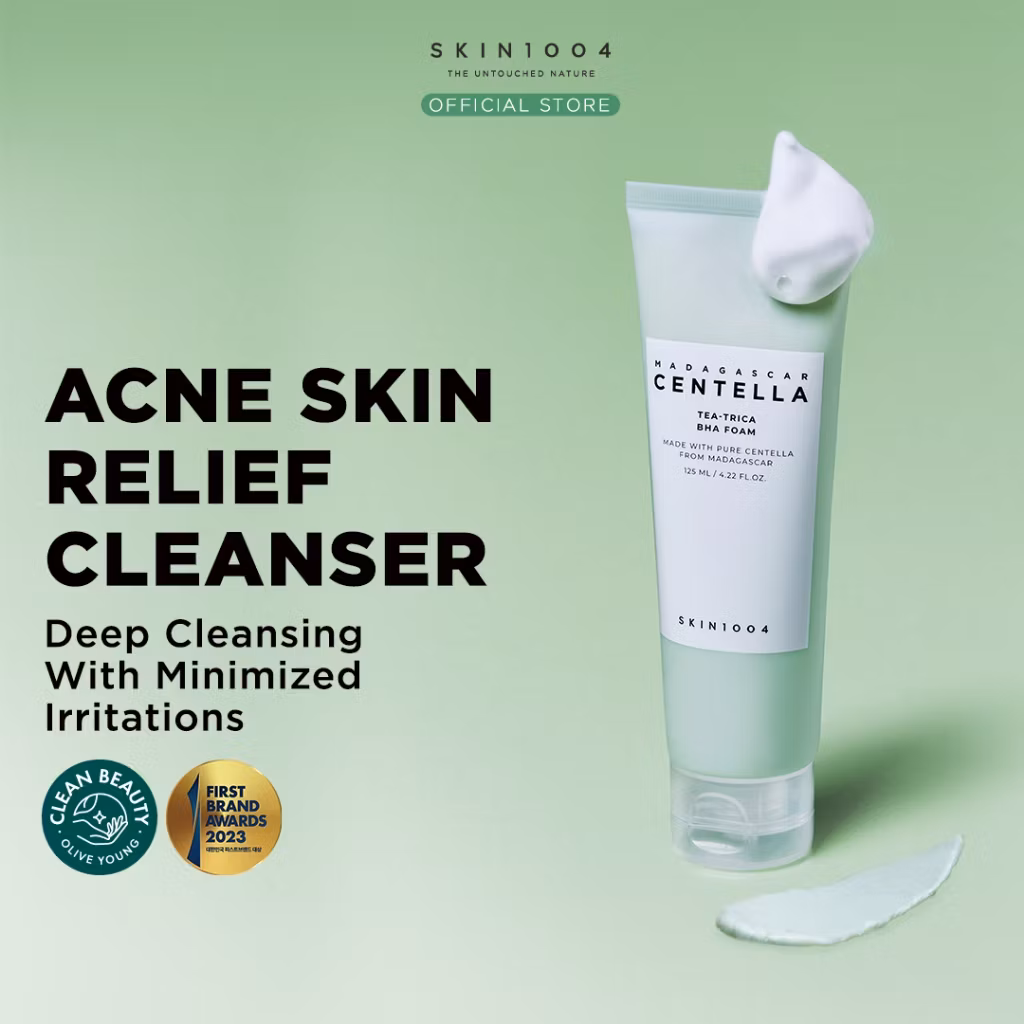 SKIN1004 Madagascar Centella Tea-Trica Bha Foam 125ml