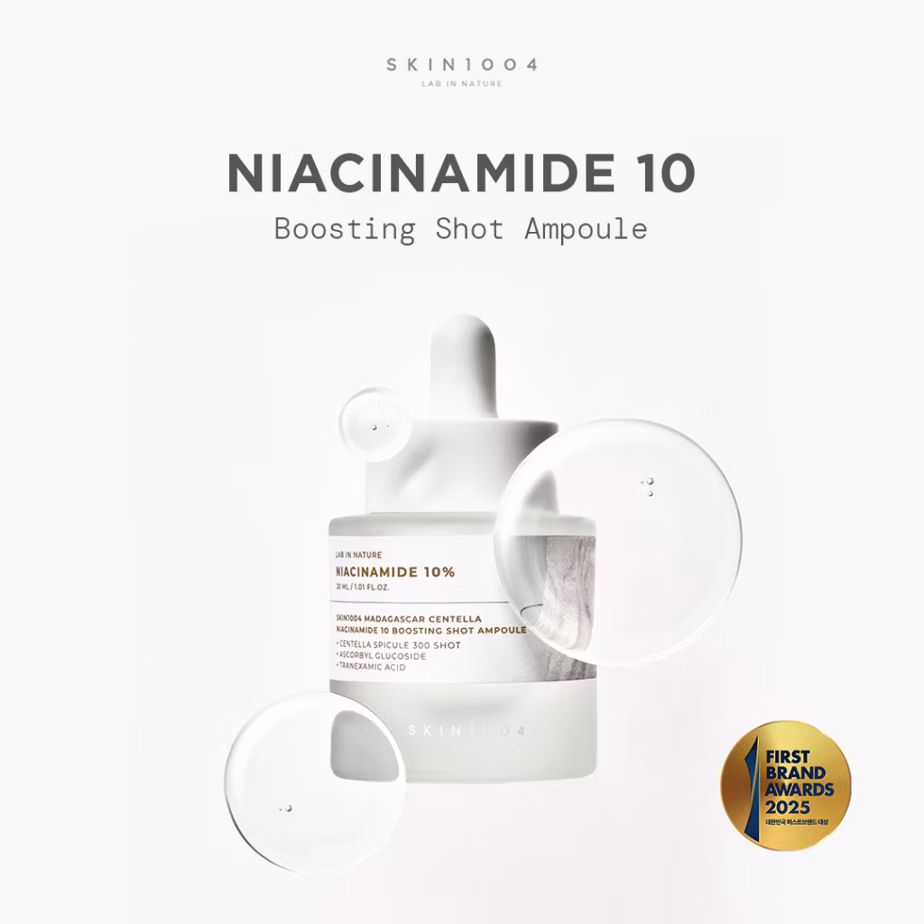 Skin1004 Madagascar Centella Niacinamide 10 Boosting Shot Ampoule 30ml