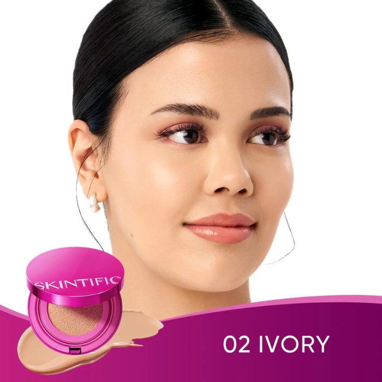 Skintific Cover Glow Perfect Cushion 02 Ivory 11g