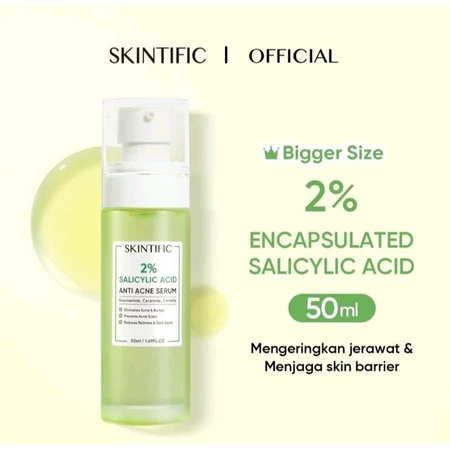 Skintific 2% Salicylid Acid Anti Acne serum 50ML