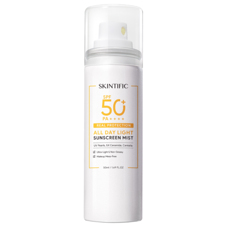 Skintific All Day Light Sunscreen Mist Spf50 120ml