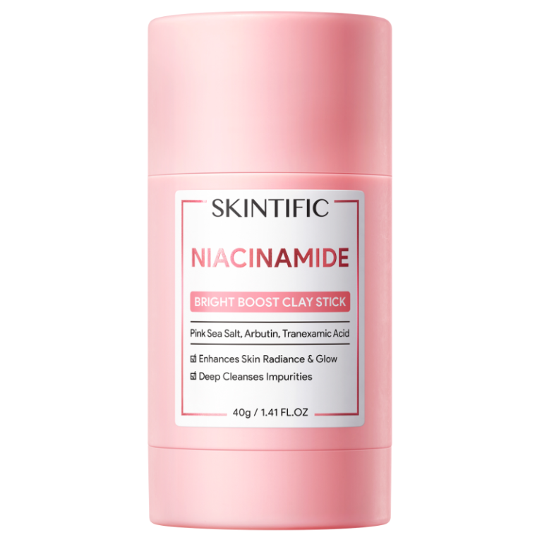 Skintific niacinamide bright boost clay stick