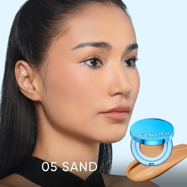 Skintific Perfect stay velvet matte cushion 05 sand