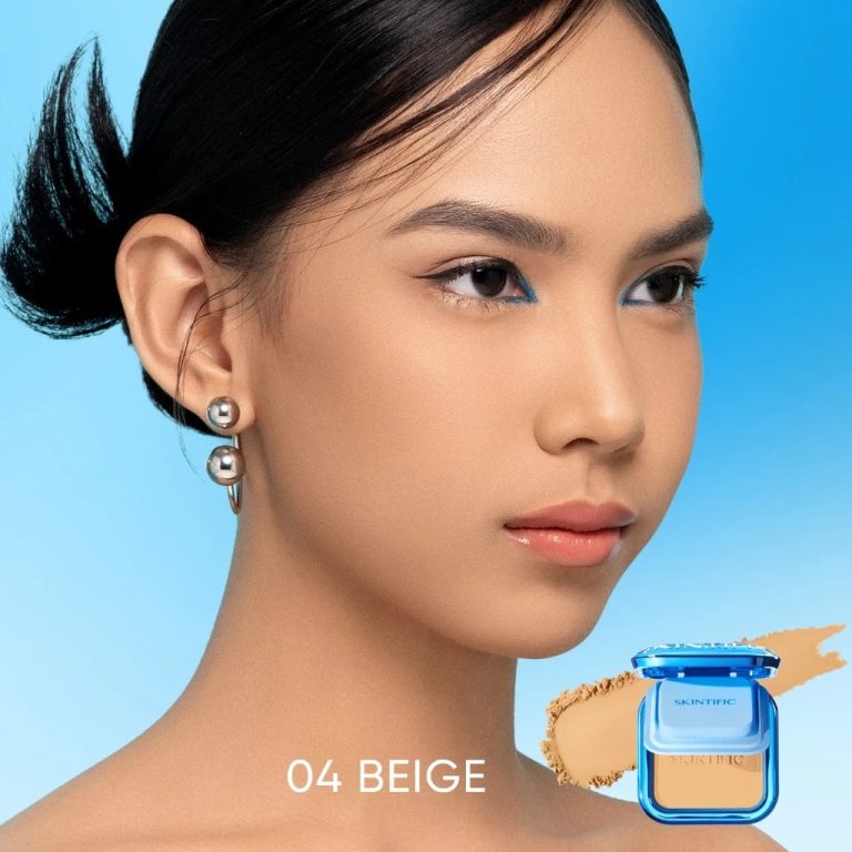 Skintific Ultra Cover Powder Foundation 04 Beige