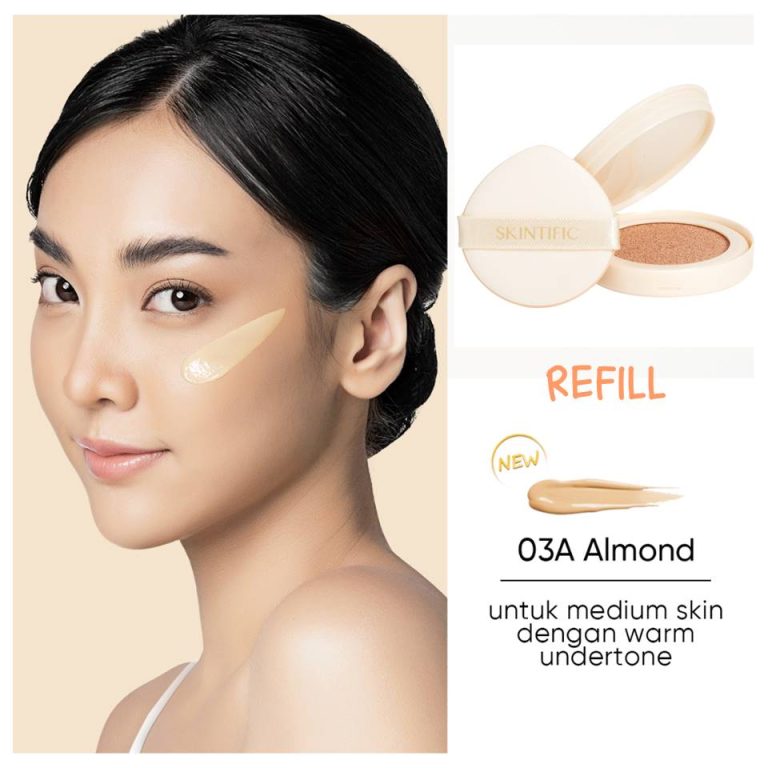 Skintific Cover All Perfect Cushion Refill 03A ALMOND