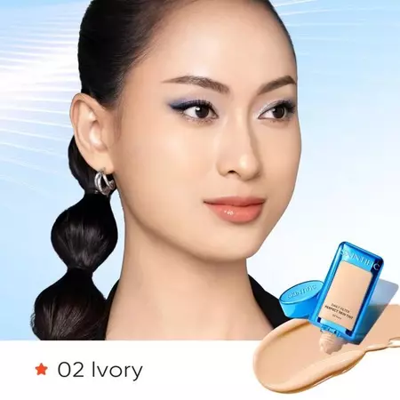Skintific Daily Filter Perfect Skin Tint 02 Ivory