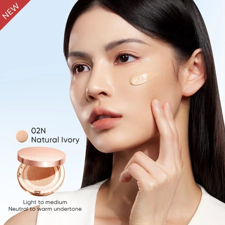 Skintific Cover All Perfect Cushion 02N Natural Ivory