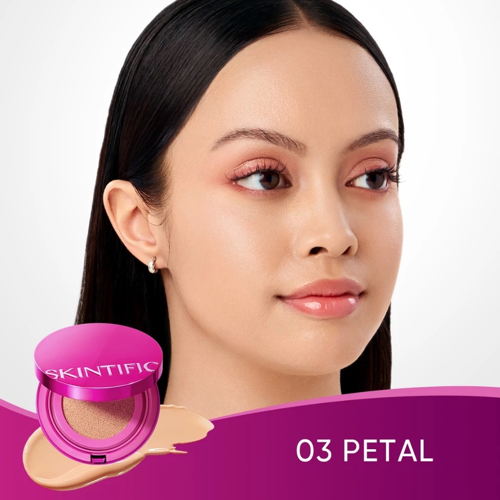 Skintific Cover Glow Perfect Cushion 03 Petal 11g