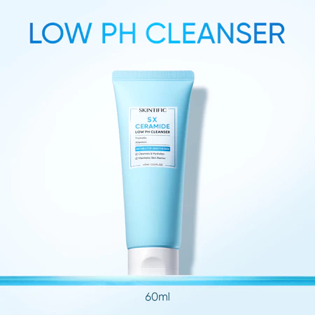 Skintific 5x Ceramide Low pH Cleanser 60ml