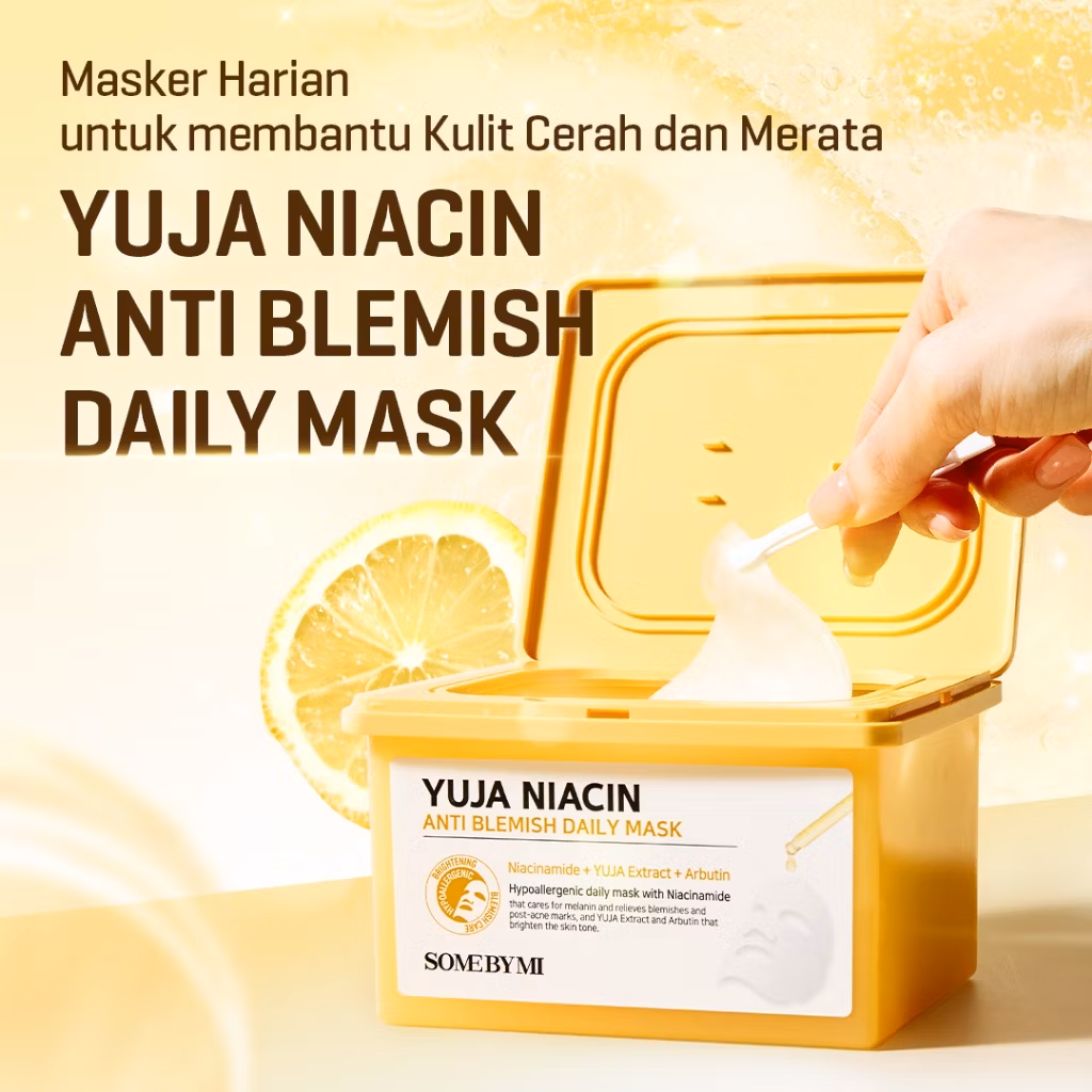 SOME BY MI YUJA NIACIN ANTI BLEMISH DAILY MASK 30ea