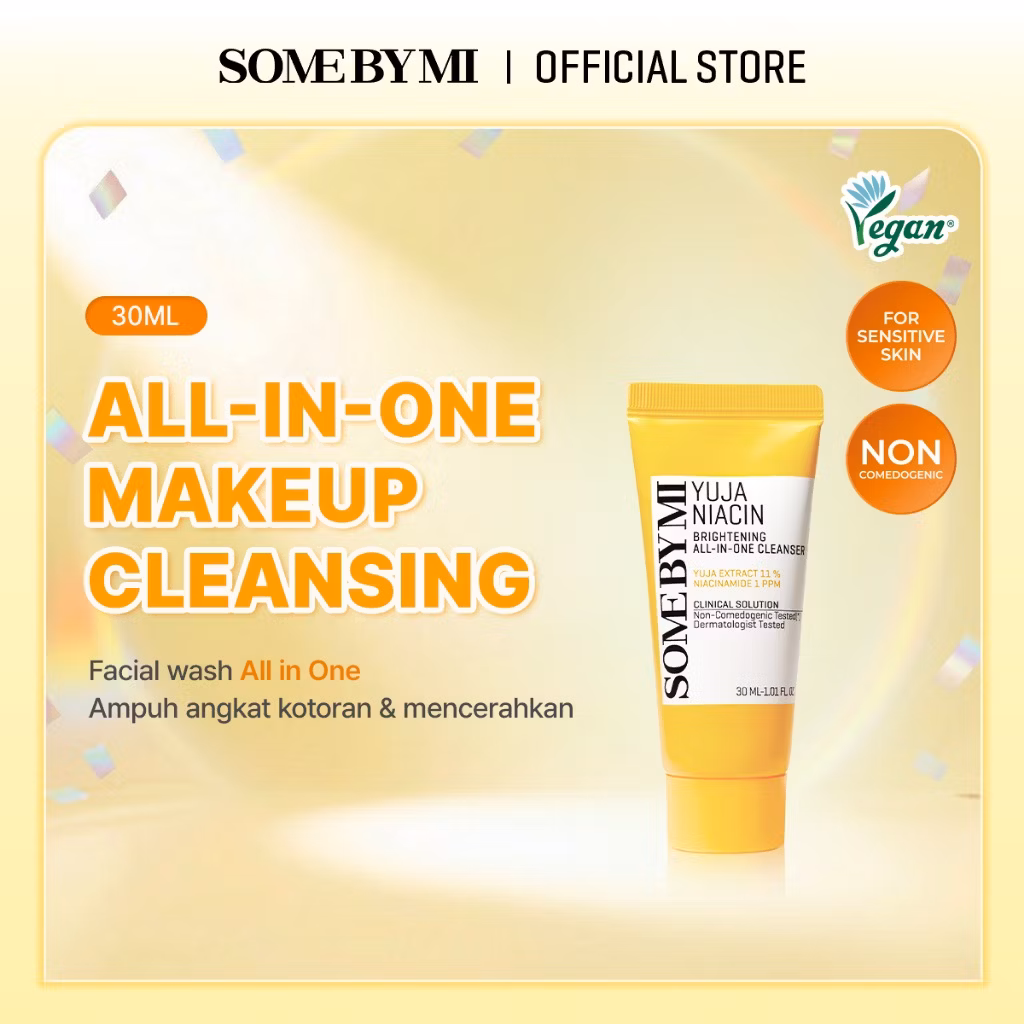 Some By Mi Yuja Niacin Brightening All In One Cleanser 30ml