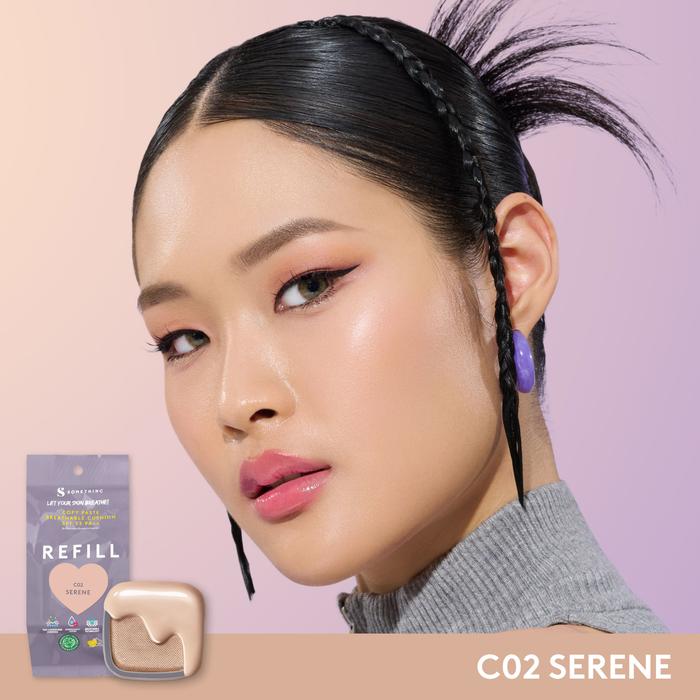 Refill Somethinc Copy Paste Breathable Mesh Cushion SPF 33PA+++ C02 Serene