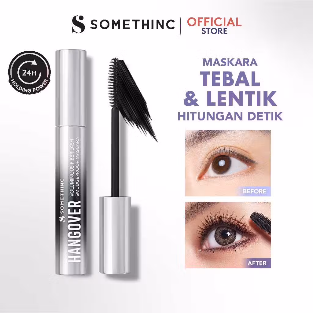 Somethinc Hangover Voluminous Fiber Lash Smudgeproof Mascara