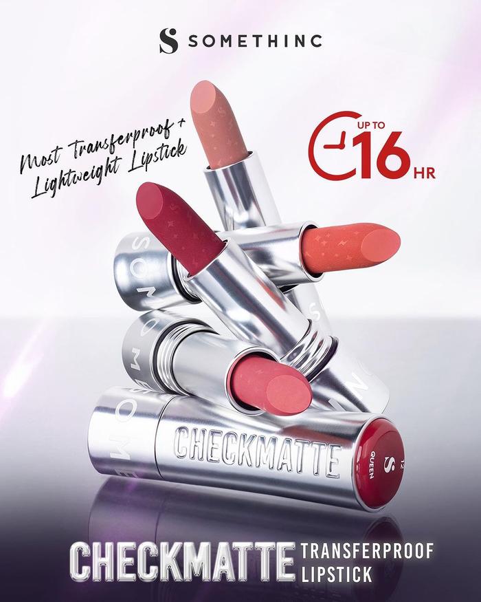 Somethinc CheckMatte Transferproof Lipstick