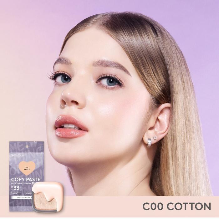 Refill Somethinc Copy Paste Breathable Mesh Cushion SPF 33PA+++ c00 Cotton