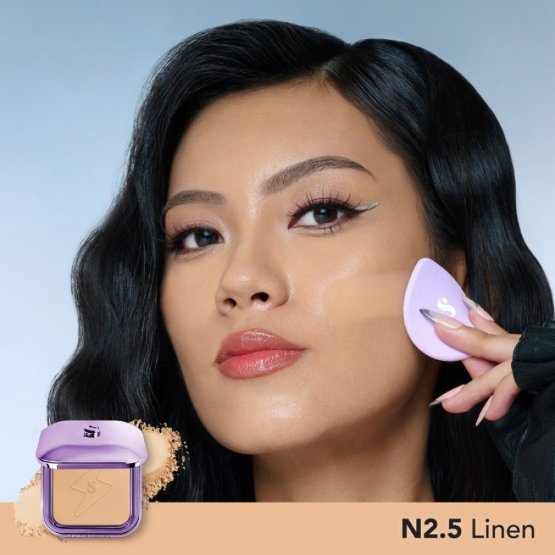 Somethinc Copy Paste Powder Foundation Linen