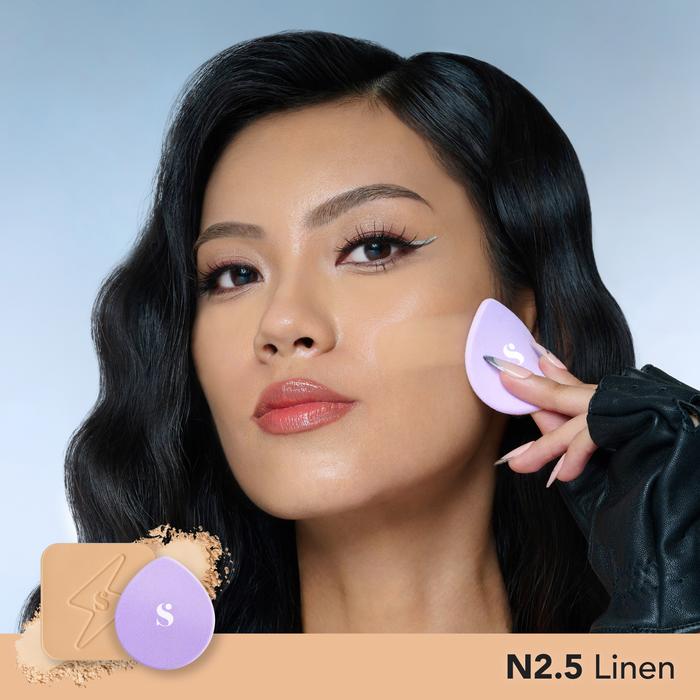 Somethinc Refil Powder Foundation Copy Paste N02.5 Linen