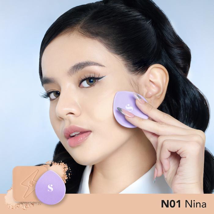 Somethinc Refil Powder Foundation Copy Paste N01 Nina