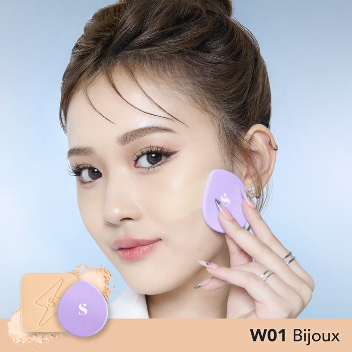 Somethinc Refil Powder Foundation Copy Paste W01 Bijoux